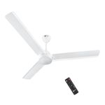 Orient Electric Newly launched 1200 mm Uno BLDC | BLDC energy saving ceiling fan with Remote |BEE 5-star rated | Saves up to 50% on electricity bills | 3-year warranty by Orient | White