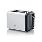 Bosch TAT3P421GB DesignLine Toaster, Stainless Steel, 970 W, White