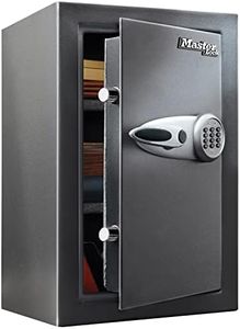 MASTER LOCK High Security Safe Digital Combination with Override Keys, 61.7 L, 610 x 390 x 410 mm, mounting kit, for home and professionals