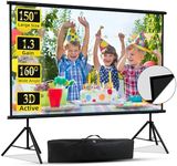 Projector Screen with Stand, XINLEM