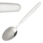 Olympia Kelso Stainless Steel Dessert Spoons (Pack of 12), Silver, 175(L)mm, Table Spoon Set, High Polished 18/0 Stainless Steel, Sleek Polished Design, Commercial & Home Use, C120