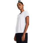 Under Armour Womens Tech SSV – Solid Short-Sleeve Sports Top for Women, V-Neck Women's T-Shirt, Lightweight Sports T-Shirt