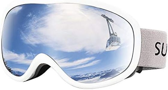 Supertrip Snow Ski Goggles Anti-Fog 100% UV Protection Snowboard Skiing Goggles