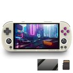 Trimui Smart Pro 5 inch Handheld Game Console Preinstalled Emulator System Retro Gray 64GB