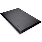 StarTech.com Anti-Fatigue Mat for Standing Desk - Ergonomic Mat for Standing Desk - Large 24" x 36" Surface - Non-Slip - Cushioned Comfort Floor Pad for Sit Stand/Stand Up Office/Work Desk (STSMATL) Black