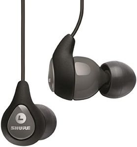 Shure SE112-GR Professional Sound Isolating Earphones with Single Dynamic MicroDriver, Grey