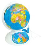 Clementoni 61302 Educational Explore The World: Interactive Globe Playset Learn & Play with Augmented Reality, (10+ Months)