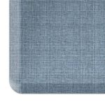 NewLife by GelPro Anti-Fatigue Designer Comfort Kitchen Floor Mat, 20x48", Tweed Hydrangea Stain Resistant Surface with 3/4” Thick Ergo-Foam Core for Health and Wellness