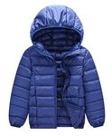 Happy Cherry Kids Girls Boys Lightweight Puffer Jacket Hooded Coat