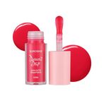 Suroskie Lip Oil Dessert Drip Macaroon Moisture (Pink, 3.5ml) | 2-in-1 formula | Deep Hydrating Gloss | Upto 12 hrs | High-Glossy shine | Avocado & Shea Butter | Non-Sticky | Korean Lip Gloss For Women