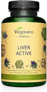 Detox FEGATO Vegavero® | Cardo Mariano, Carciofo, Tarassaco, Cicoria e Colina | Depura Fegato + Disintossicante | Con Silimarina e Cinarina | 120 capsule | Vegan