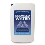 Fluid Science Deionised Water 25 Litres | For Steam Irons, Forklift Batteries, Automotive Screenwash, Hygeine Products, Antifreeze Coolants, Chemical, Engineering, and environmental services