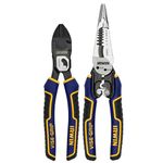 IRWIN POWERSLOT Pliers, High Leverage Lineman's 9.5" and 7in1 Multi-Function Wire Stripper (IWHT84007)