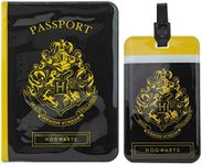 Set of Tag & Passport Cover, Hogwarts, Travel Wallet