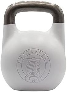 Kettlebell Kings | Competition Kettlebell Weights (8-44 KG) For Women & Men | Designed For Comfort in High Repetition Workouts | Superior Balance For Better Workouts (48 KG)