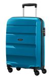 American Tourister Bon Air Spinner Hand Luggage 55 cm, 31.5 L, Blue (Seaport Blue)