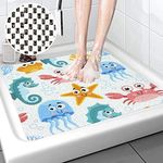 Non-Slip Shower Mats Square, Soft C