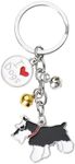 Dog Schnauzer Key Chains Gifts for 