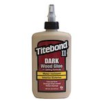 Titebond 3703 Cross-Linking Polyvinyl Acetate Dark Wood Glue, 8 Oz, Bottle, Light, Liquid, Brown