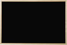 KAV Chalk Boards for Walls Wooden Frame Chalk blackboards Boards for Home Office Wall Chalkboard with Chalk & Eraser (400 x 600mm)