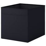 Ikea Drona Storage Box 33 x 38 x 33 cm black (for Expedit shelving unit – 4 pieces), black, 5 - Pack