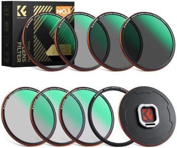 K&F CONCEPT 95mm Magnetic CPL FSND Black Diffusion Blue Streak Filter Kit