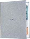 Coffee & Bible Time Prayer Journal for Women & Men, Refillable Binder with Ideas & Prompts, Praise, Confess, Thank & Ask God, 12 Tabs, 4 Pocket Folders & 50 Printed Pages, 7.25" x 9.25"