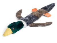 Petface Luxury Multi Squeak Duck Plush Dog Toy