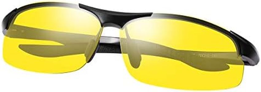 LJIMI Photochromic Sports Polarized Sunglasses for Men and Women Cycling Fishing Day and Night Driving Glasses UV Protection Eyewear Anti Glare/Radiation Eyeglasses Reduce Eye Fatigue Safety Googles