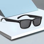 TWH Smart Audio Glasses Wireless Bluetooth Sunglasses for Men Women Driving Hiking Online Classes Support Hands-Free Calling Bluetooth Music (Polarized)