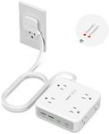 TESSAN Dual Surge Protector Power S
