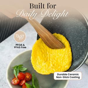 Nuovva 8-Piece Nonstick Cookware Set – Pots and Pans Collection