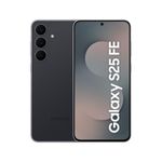 Samsung Galaxy S25 FE 5G Smartphone with Galaxy AI (JetBlack, 8GB RAM, 512GB Storage), 12MP Front Camera, ProVisual Engine, Long Battery Life