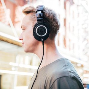 Audio-Technica M50x Over-Ear Headphones – Black