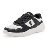 Red Tape Casual Sneaker Shoes for Women | Comfortable & Feet Support Black/White