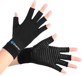 Duerer Guantes de Manos Artritis y Artrosis para el Dolor en las Articulaciones, Esguinces y Tendinitis que Ayudan a Aliviar la Hinchazón - S