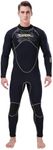 Dizokizo 5mm Wetsuits for Men Neoprene Long Sleeve Full Diving Surfing Suit