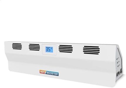LTC - HOT-BOOSTER - Diffuseur thermique pour radiateur, sur batterie - Efficace et économique - La solution qui redirige l'air chaud des radiateurs horizontalement - Blanc