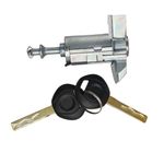 Door Lock Cylinder Barrel Assembly Front Left Driver Side with 2 Keys Compatible with BMW X5 E53 3.0I, 4.4I, 4.6I, 4.8IS 2000-2006 51217035421