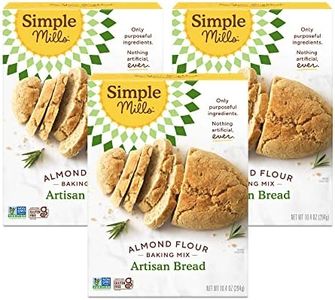 Simple Mills Almond Flour Baking Mix, Artisan Bread Mix - Gluten Free, Plant Based, Paleo Friendly, 10.4 Ounce (Pack of 3)