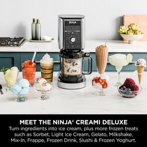 Ninja CREAMi Deluxe Ice Cream Maker – Frozen Dessert Machine