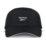 Reebok Women's Lightweight Adjustable Performance Running Cap for Men Size Fits, One Series-Black