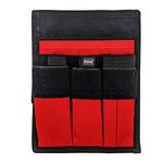 Motis Fire Pocket Organizer Pouch with Webbing Carry Handle, Durable Tool Pouch Organizer for Firefighter Tools, Tool Kit Bag, Equipment not Included