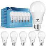 TORKASE A19 LED Light Bulbs, 100 Watt Equivalent E26 LED Bulbs, Daylight White 5000K, 1500LM Ultra Bright, Not Dimmable, 13W Bright LED Lightbulbs, No Flicker, No Lead, Eye-Cared,UL Listed, 6-Pack