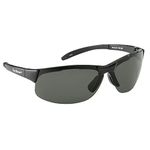 Flying Fisherman 7812BS Sunglass, Matte Black Frames/Smoke Lenses