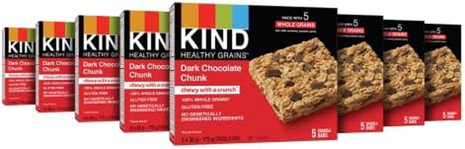 KIND Healthy Grains Bars, Dark Chocolate Chunk, Gluten Free, 40 Count
