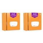 TARGET PUBLICATIONS Single Line Small Notebooks for School | 76 Pages | 15.5 x 19 cm | Brown Cover | Set of 6 | GSM 57 (Pack of 2)