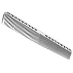 Nicoone Professional Hair Combs, Aviation Aluminum Metal Cutting Comb Hairdressing Comb, Salon Comb Master Barber Comb for Cutting and Hair Styling, Silver- L