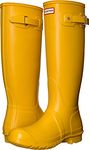 Hunter Women High Wellington Ankle Boots, Yellow (Yellow/Ryl), 39 EU (6 UK)