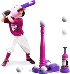 QDRAGON 2 in 1 T Ball Sets for Kids